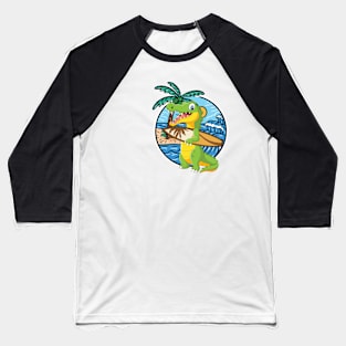 Croco Island Baseball T-Shirt